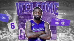 Read more about the article PLG>> 砍將「特壞」正式加盟 成新竹街口攻城獅第四位洋將 盼為球隊注入「奪冠魂」!?