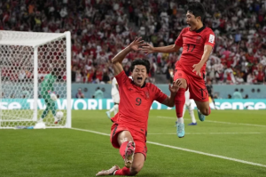 Read more about the article 世界盃>>南韓神奇3分鐘進兩球仍2：3不敵迦納 晉級困難重重