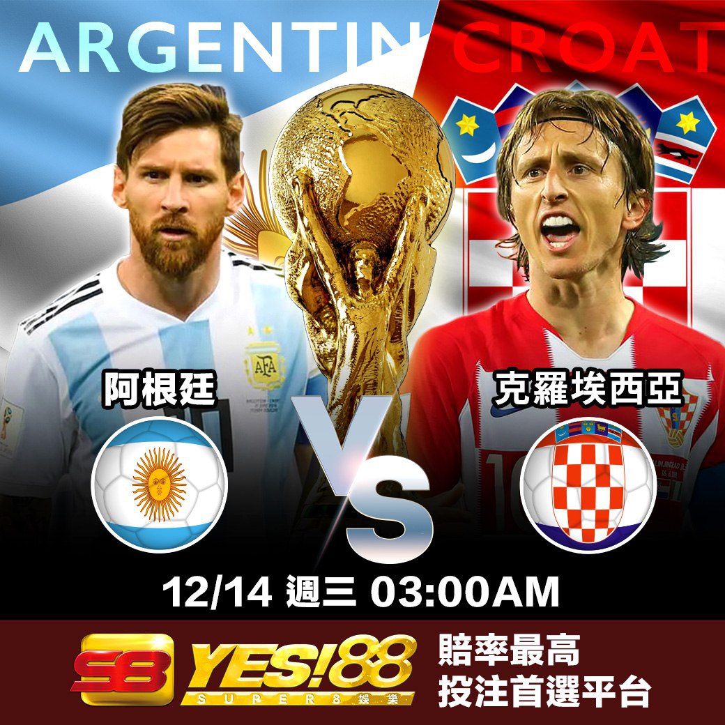 You are currently viewing 世界盃>> 阿根廷vs克羅埃西亞