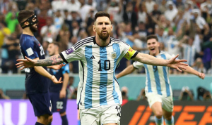Read more about the article 世界盃>> 克國門將送禮！梅西操刀12碼罰球 創藍白軍團紀錄