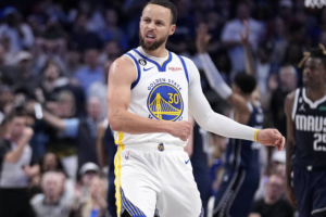 Read more about the article NBA>>勇士柯瑞關鍵上籃！ 獨行俠東契奇回歸破隊史紀錄仍吞敗!?