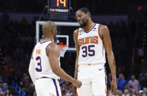 Read more about the article NBA>>無懼前東家球迷狂噓 杜蘭特轟35分率太陽5連勝!!!