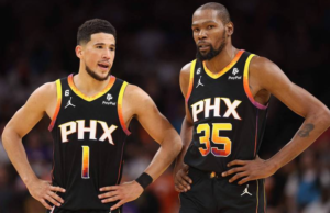 Read more about the article NBA》杜蘭特27分準大三元無法救太陽 個人季後賽近10戰吞9敗!!!