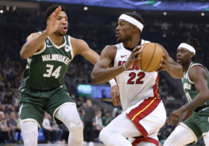 Read more about the article NBA季後賽》太神！熱火下剋上淘汰公鹿 史上第6次老八傳奇!!!